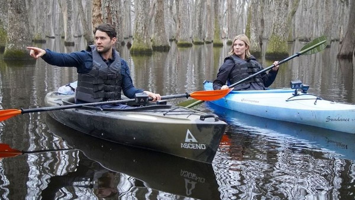 Phil Torres and Heather Amaro in "Expedition X"