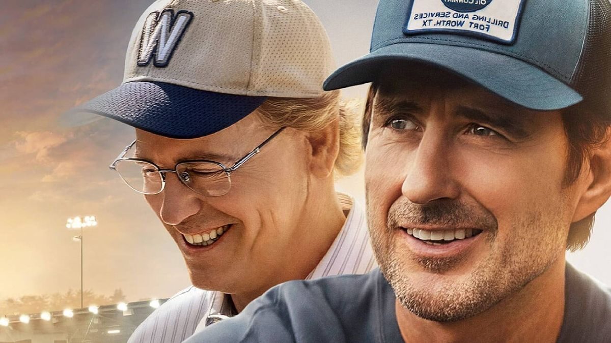 Luke Wilson and Greg Kinnear in the poster for "You Gotta Believe"
