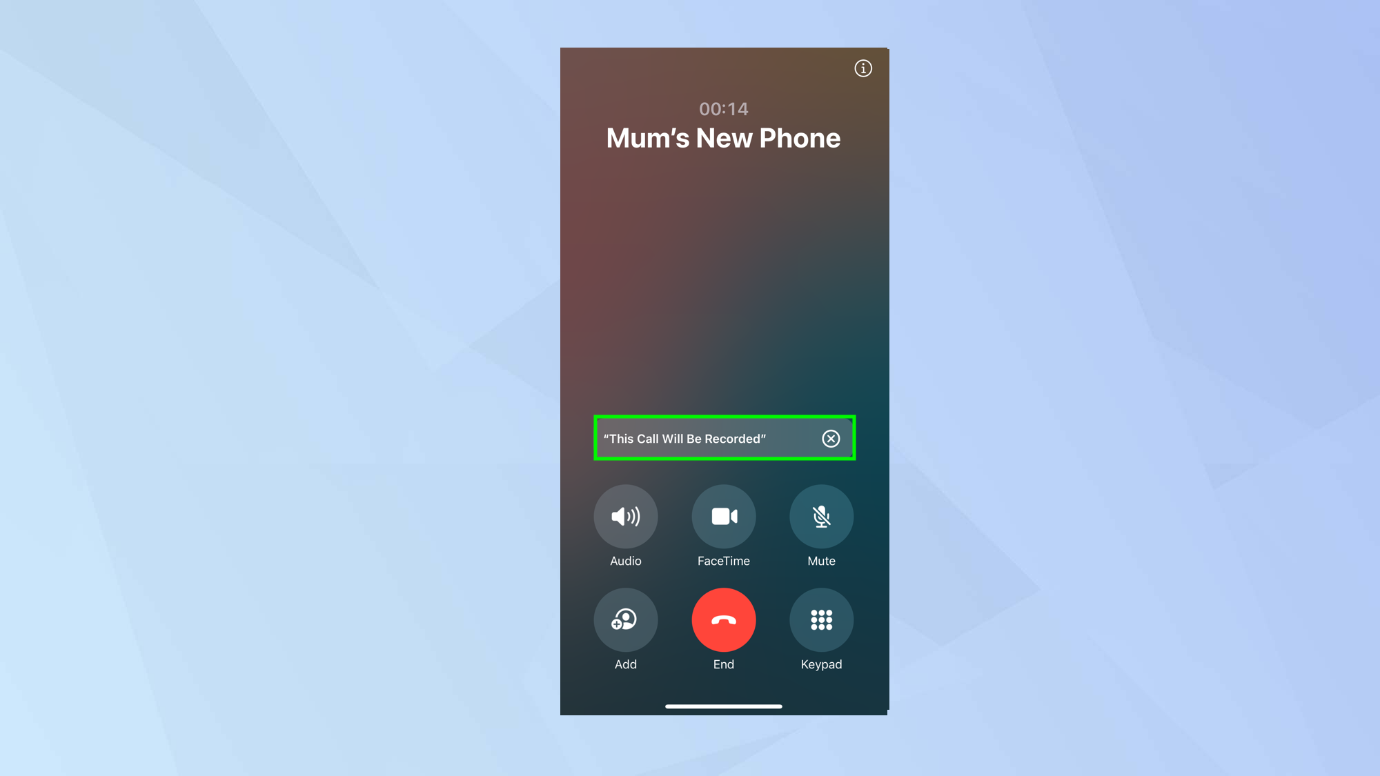 כיצד להקליט שיחה באייפון