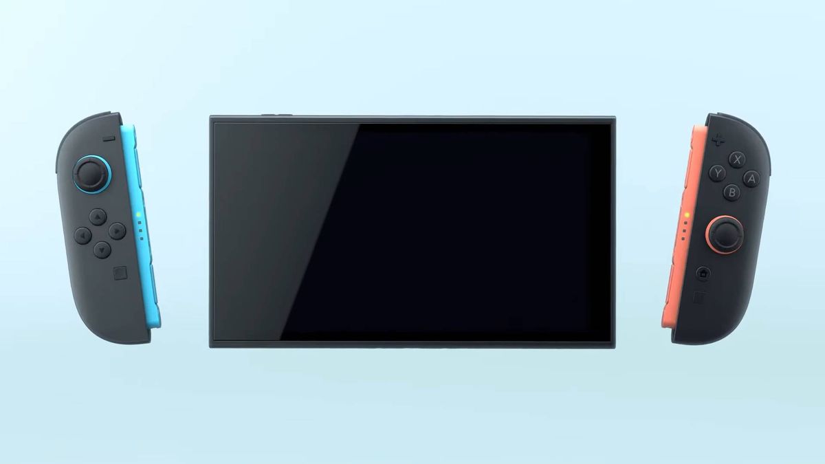 Nintendo Switch 2 first look and detached Joy-Cons