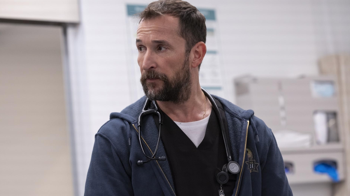 Noah Wyle stars as chief attending Dr. Michael 'Robby' Robinavitch in new hospital drama "The Pitt"