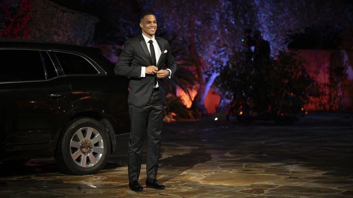 New bachelor Grant Ellis in "The Bachelor" season 29