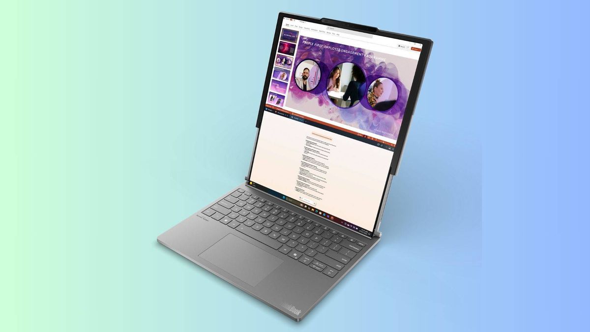 המחשב הנייד המתגלגל הראשון בעולם הגיע ל-CES 2025 - הכירו את ThinkBook Plus Gen 6 Rollable
