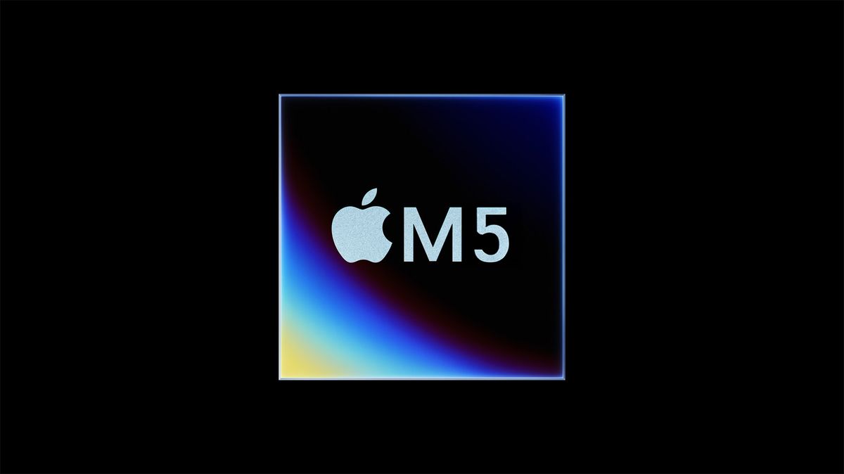 Apple M5 chip render