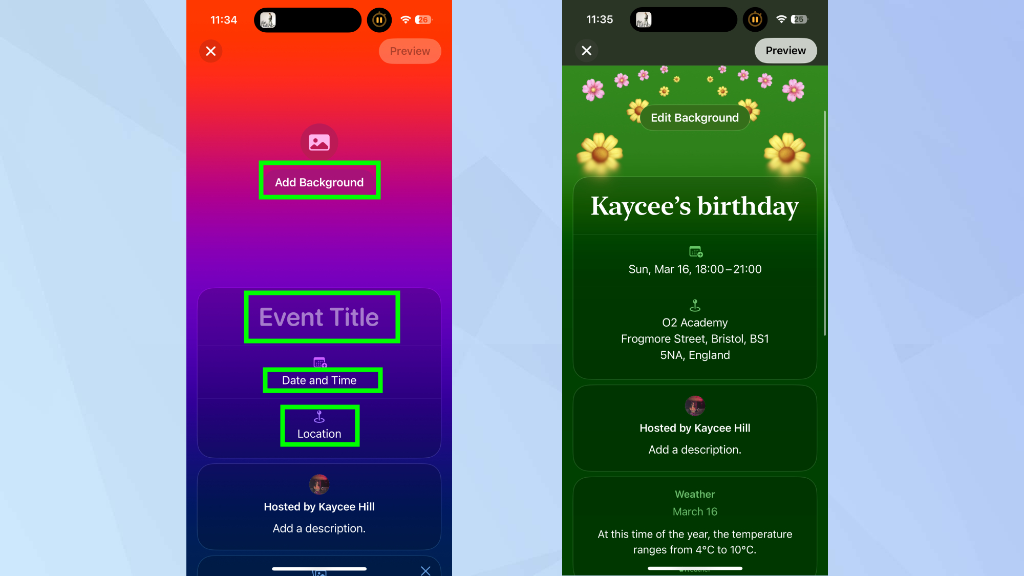 אפל מזמינה יצירת הזמנה 