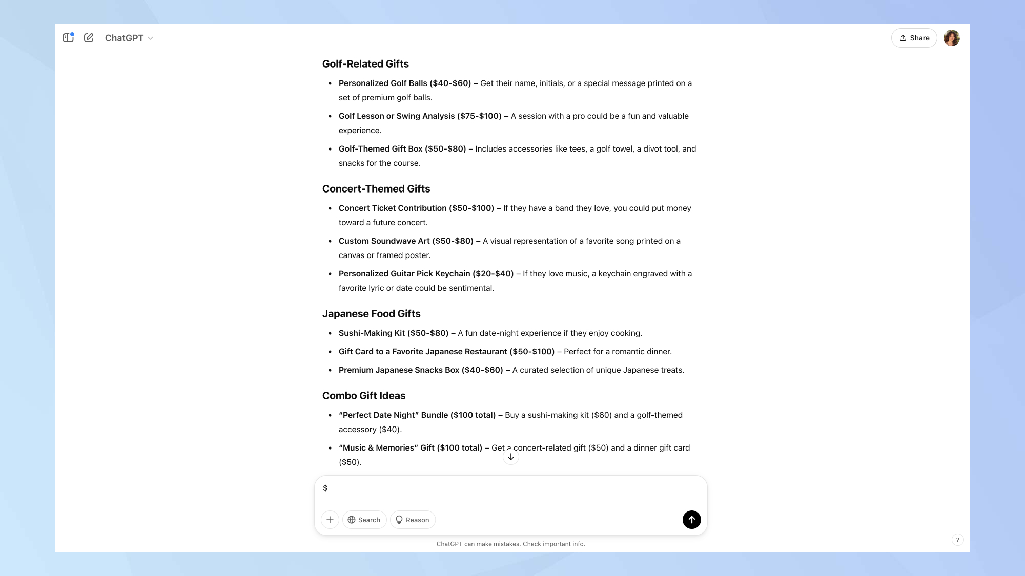 כיצד להשתמש ב- ChatGpt כדי לבחור מתנה של יום האהבה