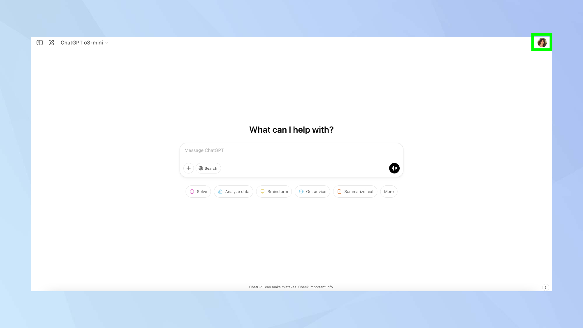 פרופיל chatgpt מודגש 