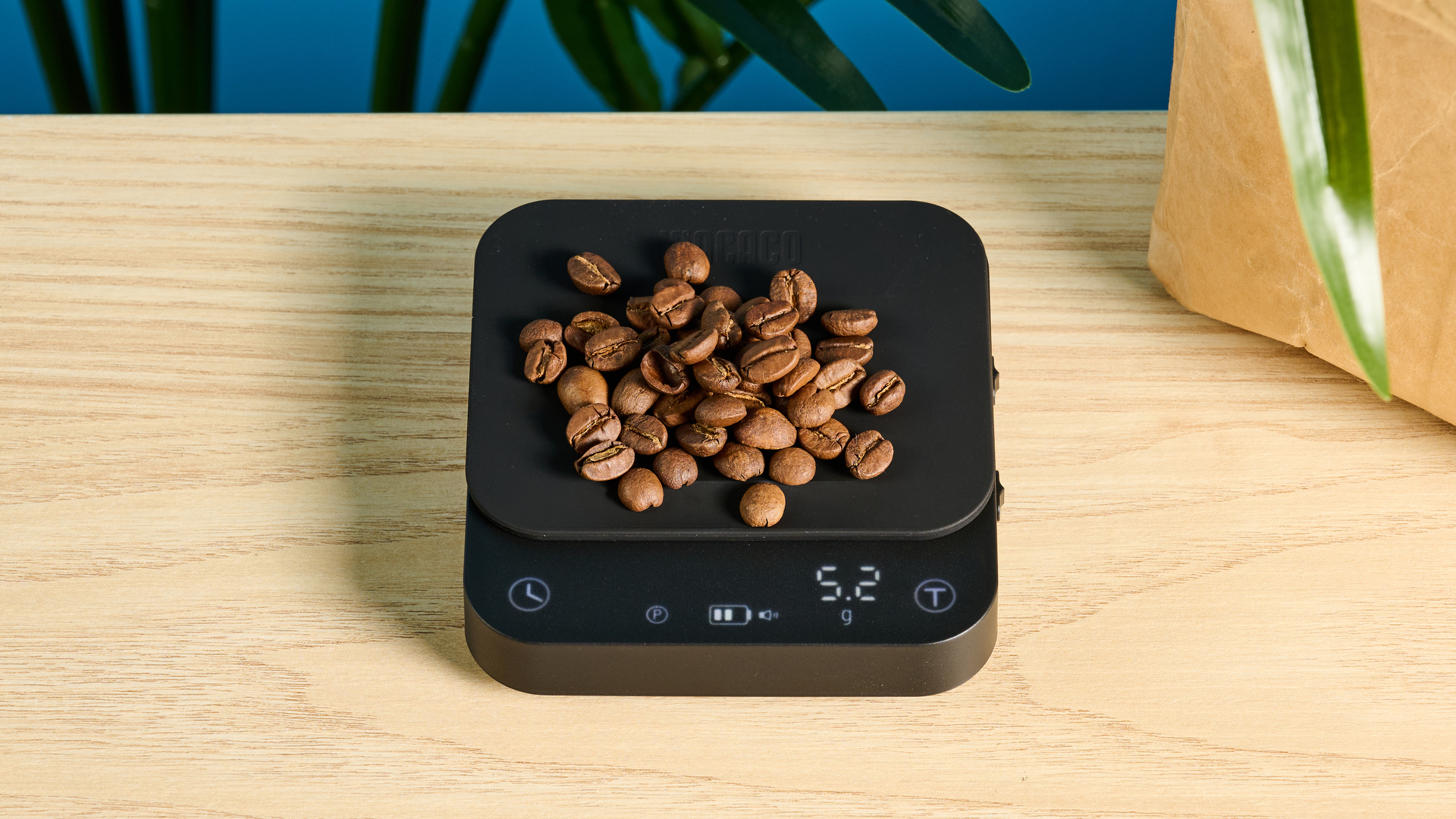 משקל קפה שחור של Wacaco Exagram Pro