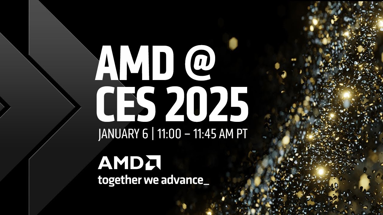 AMD ב- CES 2025 - YouTube