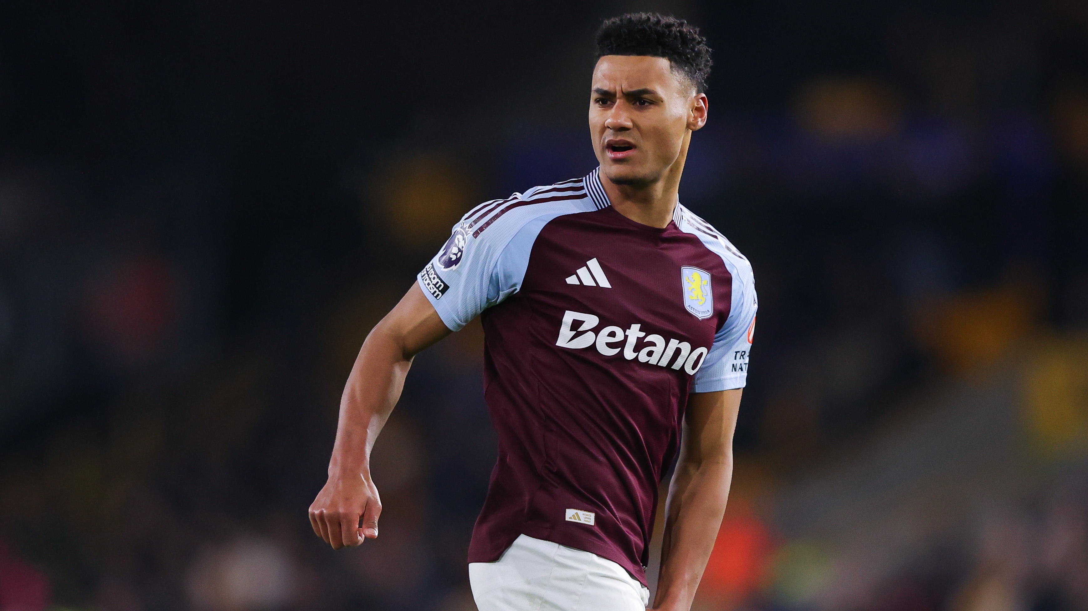 Ollie Watkins מ- Aston Villa במהלך משחק ליגת העל