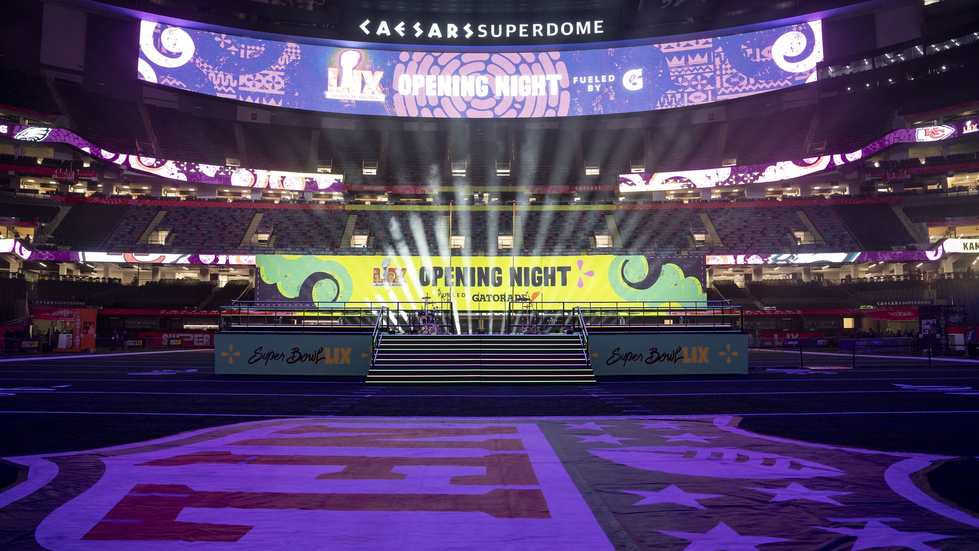 אירוע סופרדום לקראת סופרבול 2025