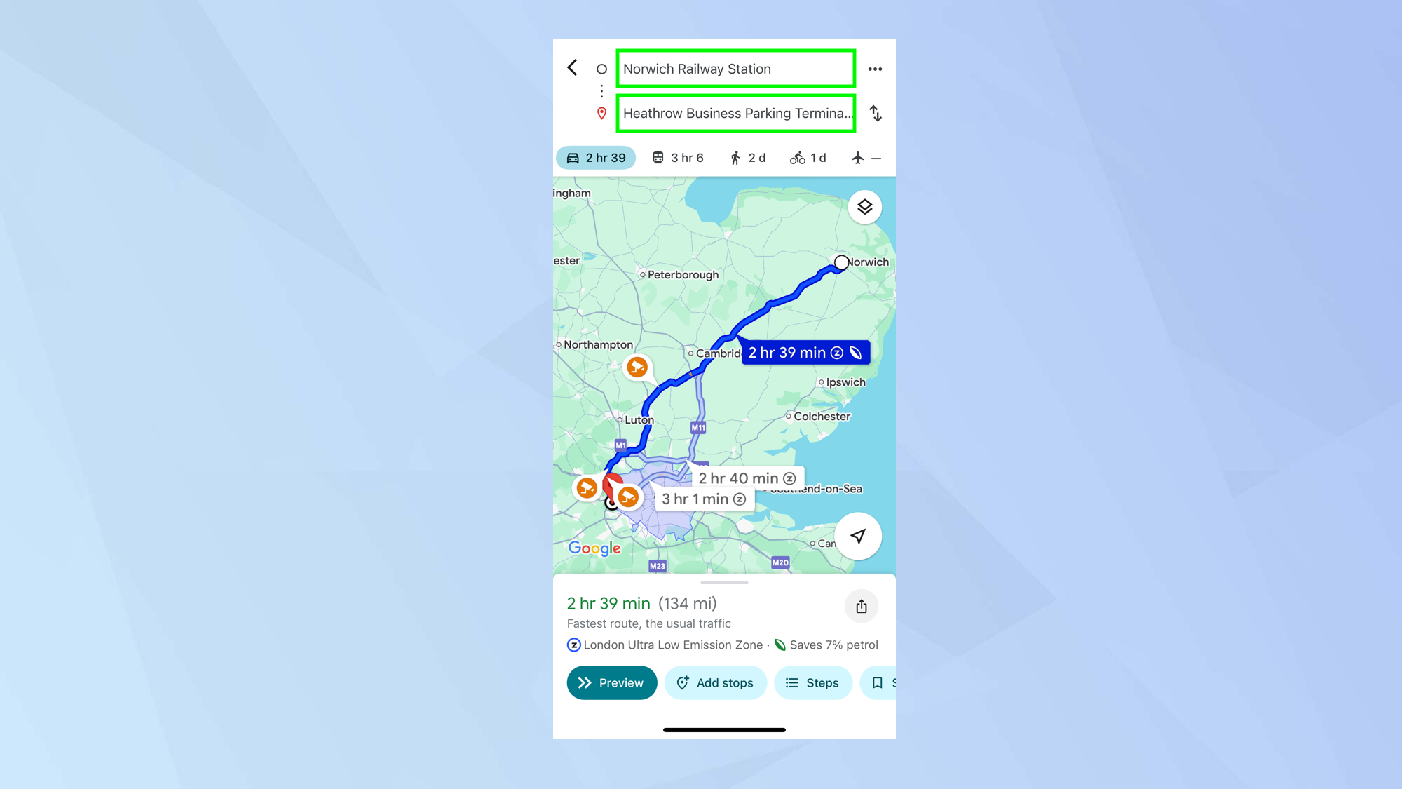 כיצד להשתמש במפות Google כדי להימנע מאיחור
