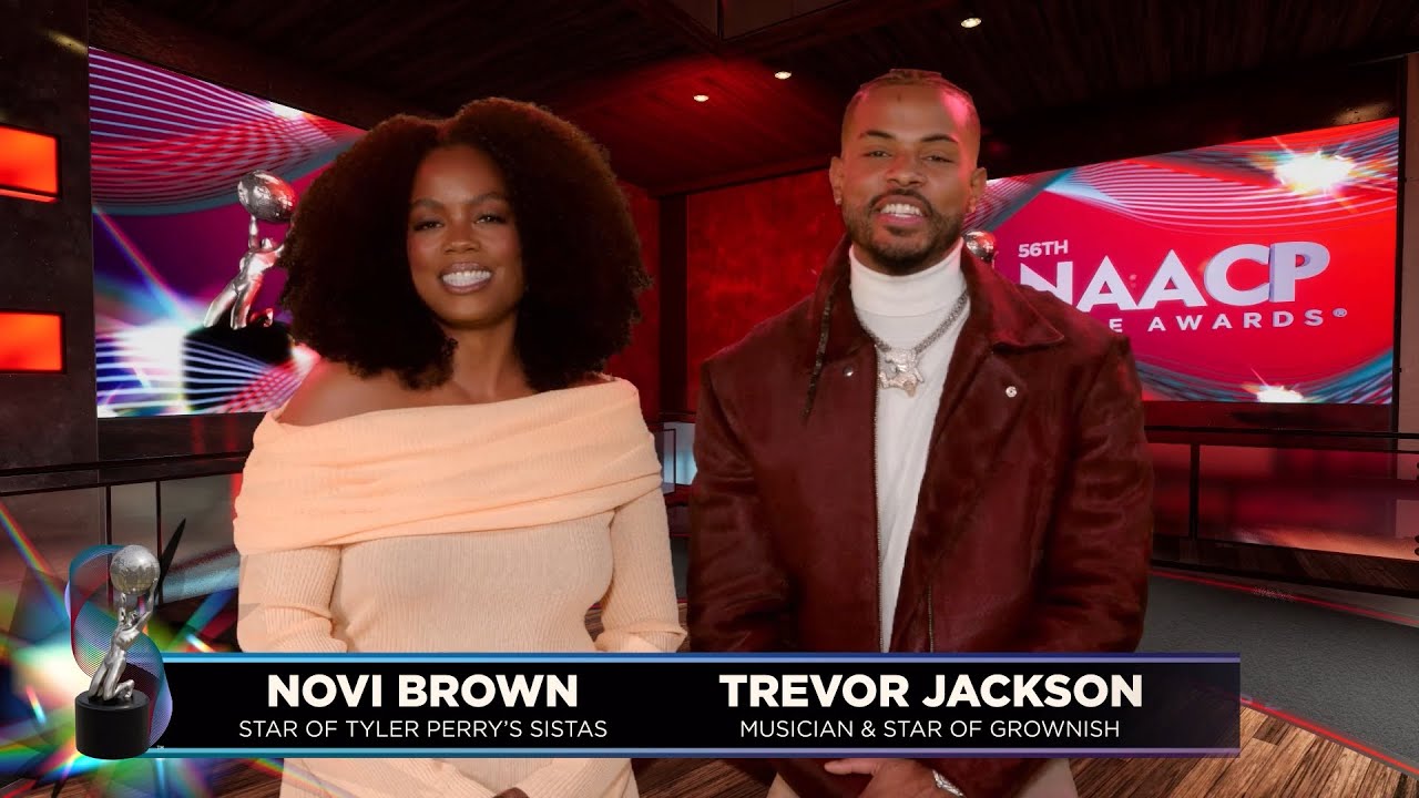 מועמדויות פרסי NAACP 56 של NAACP מיוחד | מתארח על ידי נובי בראון וטרבור ג'קסון - יוטיוב