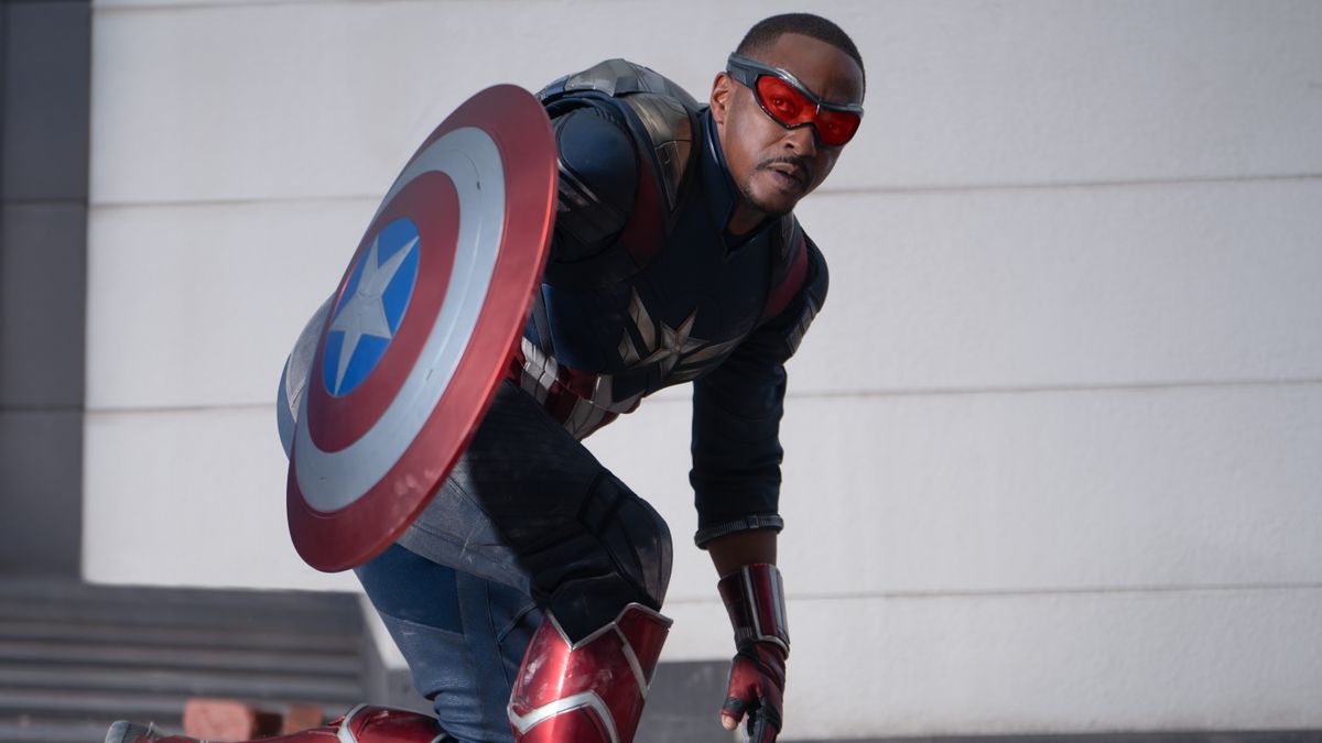 Sam Wilson/Captain America (Anthony Mackie) in "Captain America: Brave New World".
