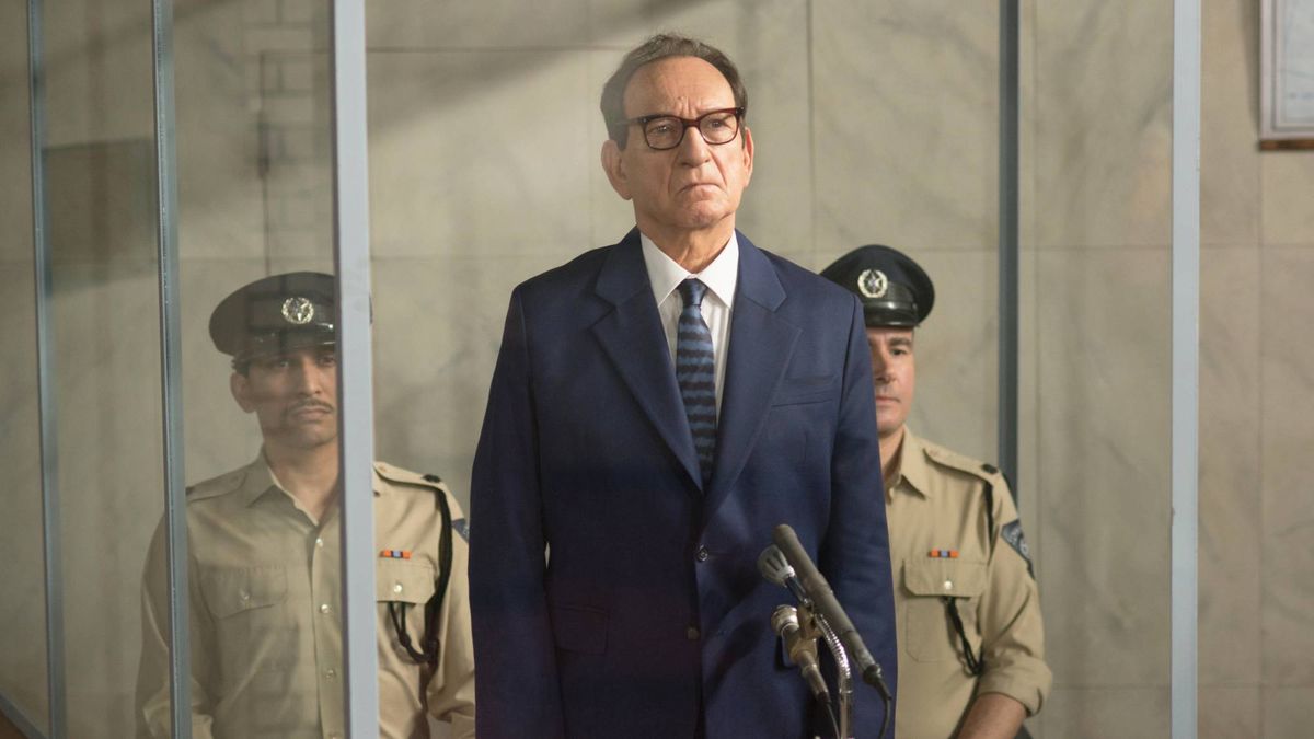 Ben Kingsley as Adolf Eichmann in "Operation Finale"