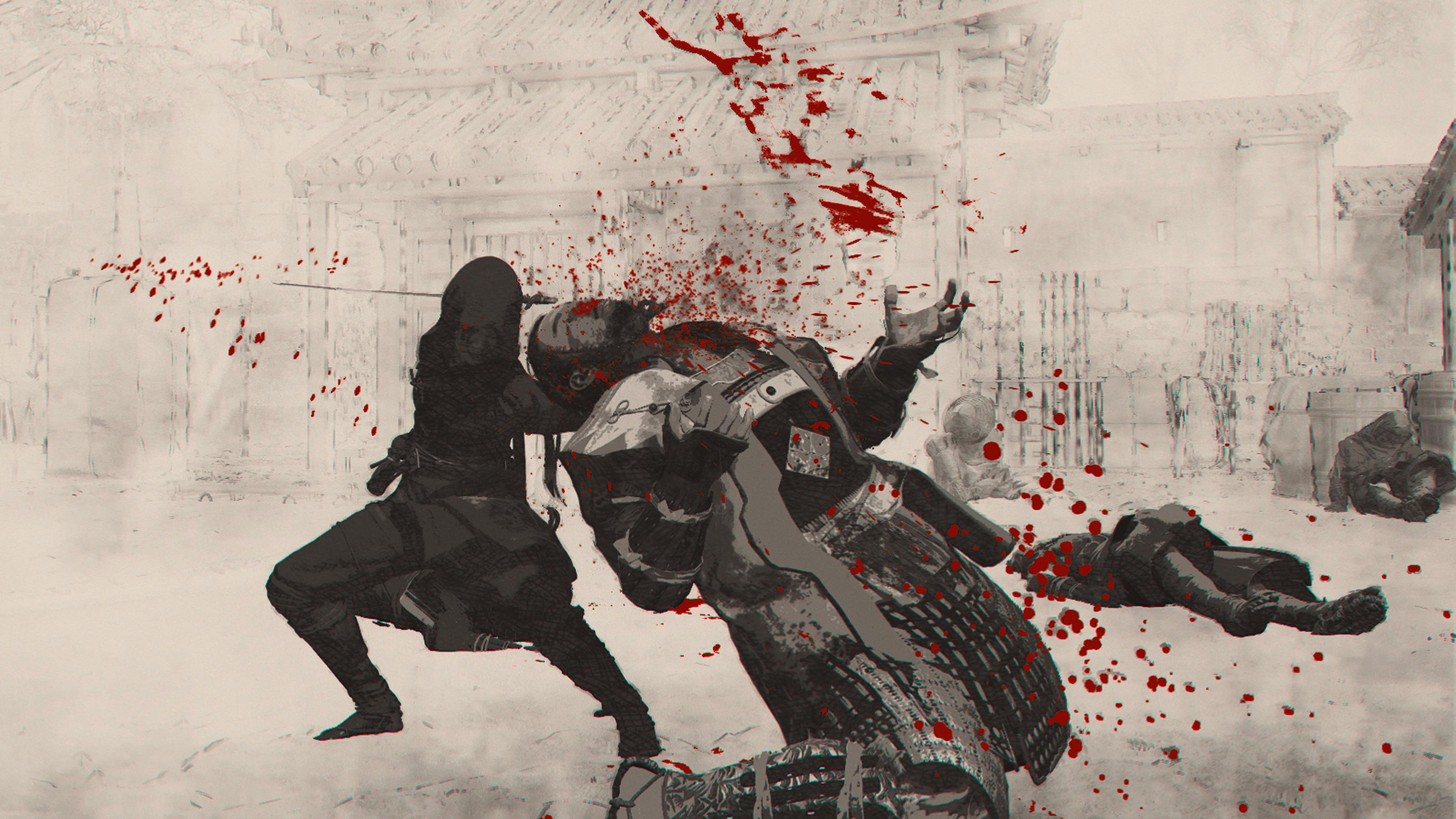 צילום מסך של צלליות של Assassin's Creed