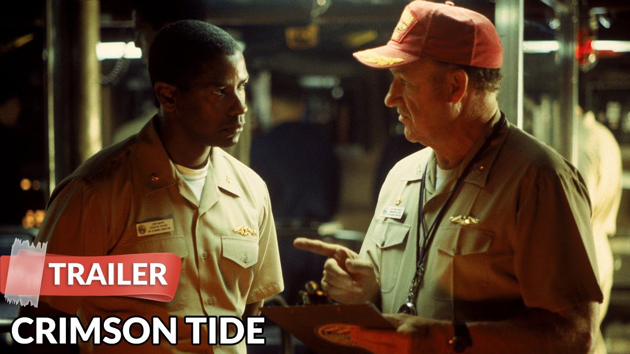 Crimson Tide (1995) טריילר | ג'ין האקמן | דנזל וושינגטון - יוטיוב