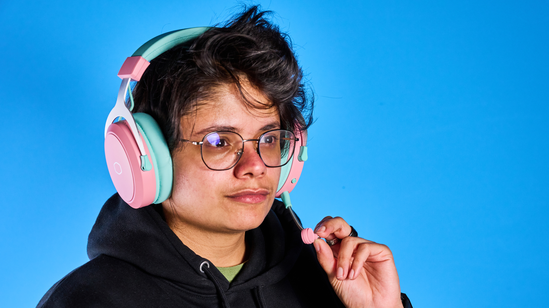 מאסטר קירור ורוד וקירור CH351 אוזניות משחק אלחוטיות