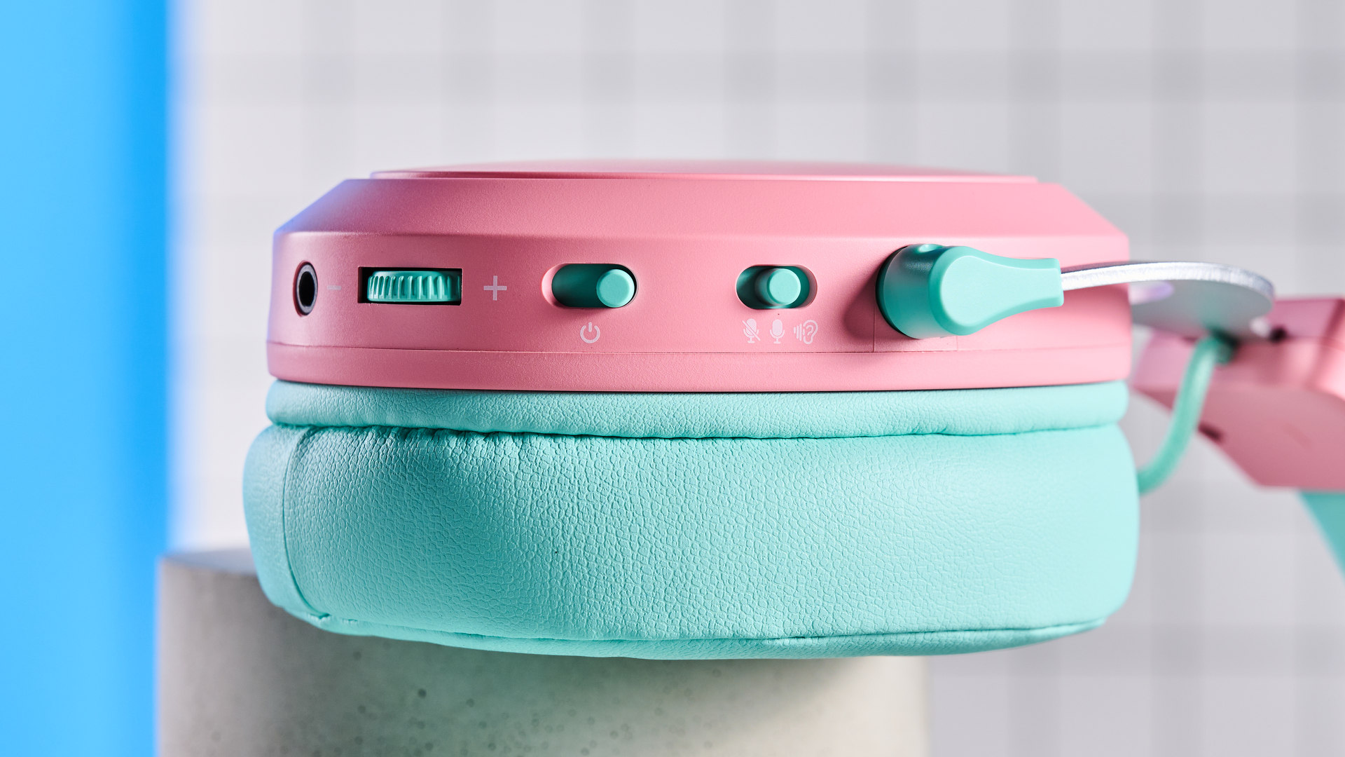 מאסטר קירור ורוד וקירור CH351 אוזניות משחק אלחוטיות