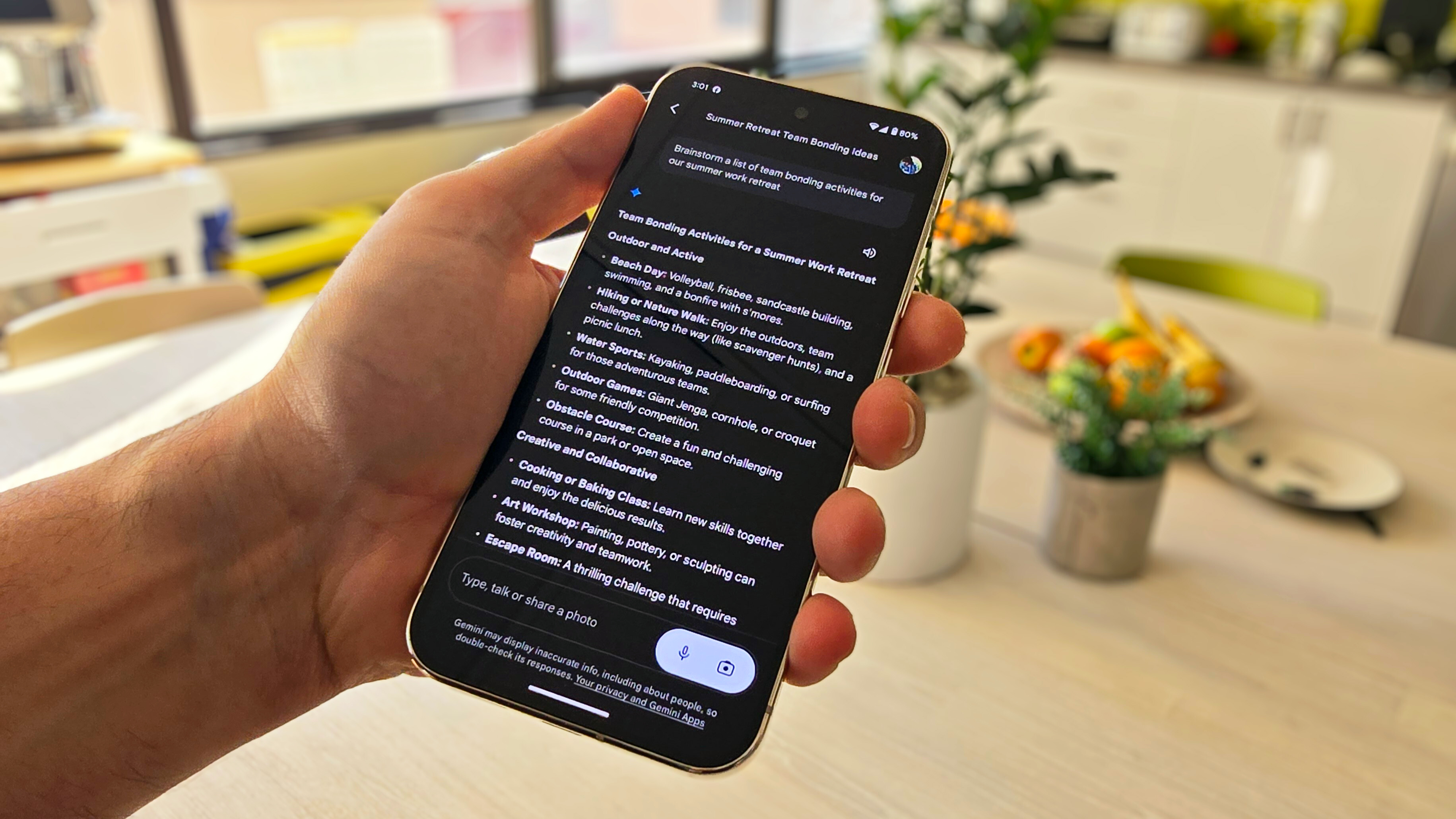 Google Pixel 9 Pro XL באמצעות עוזר תאומים