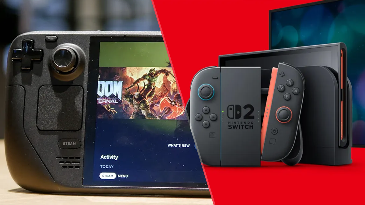 Steam Deck vs Switch 2