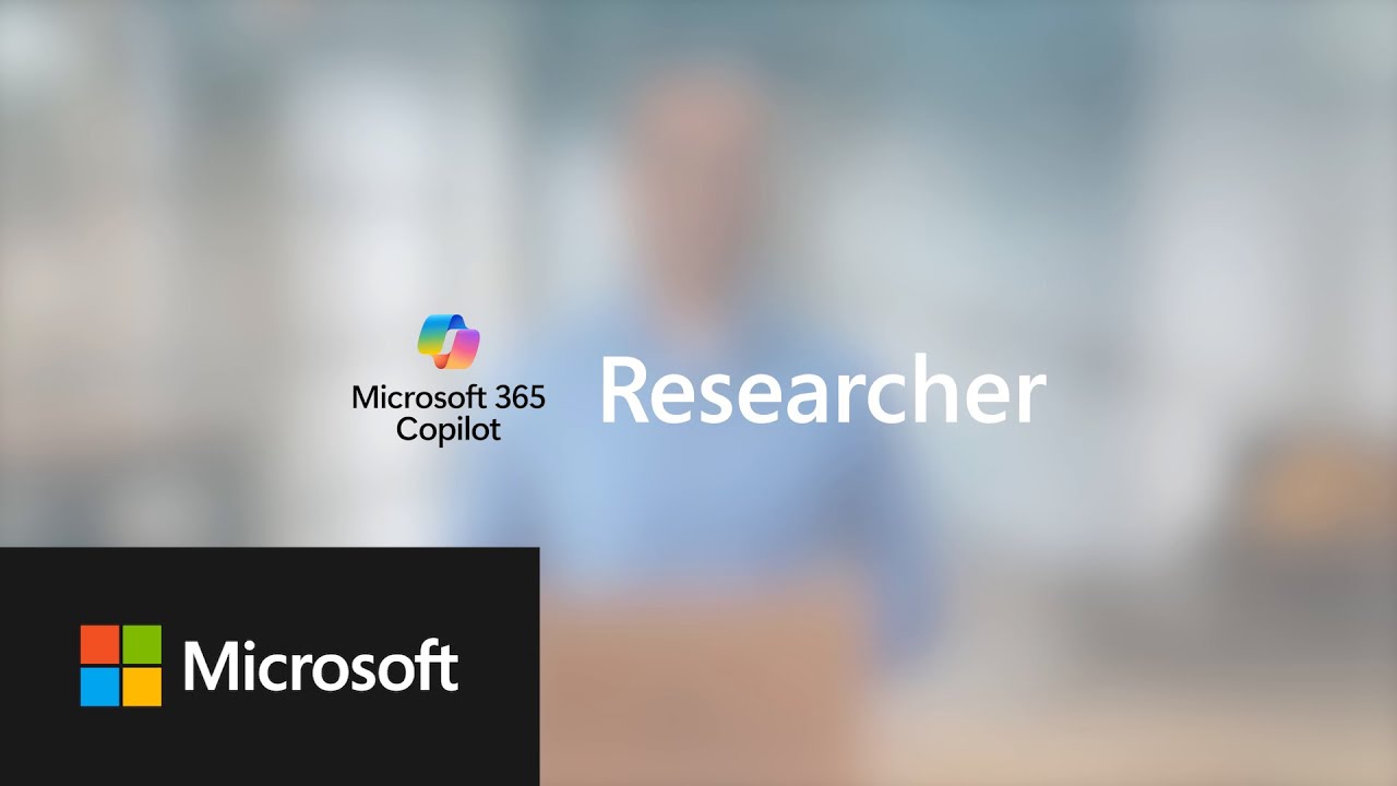 חוקר: סוכן הנמקה ב- Microsoft 365 Copilot - YouTube