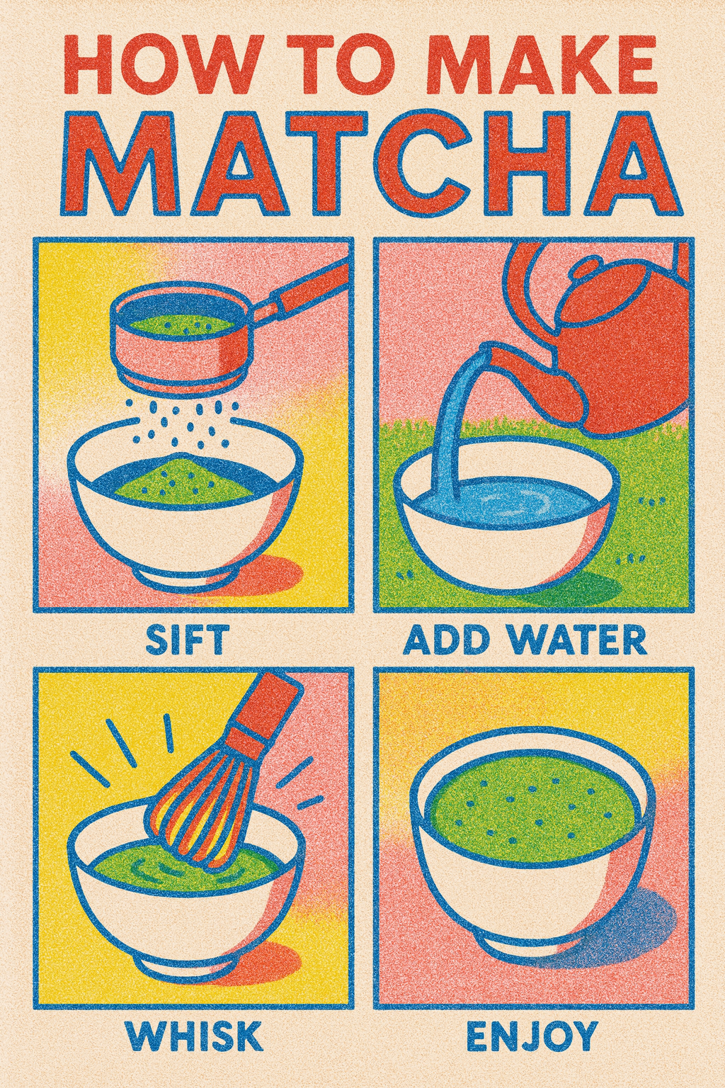 תמונת AI של איך להכין Matcha