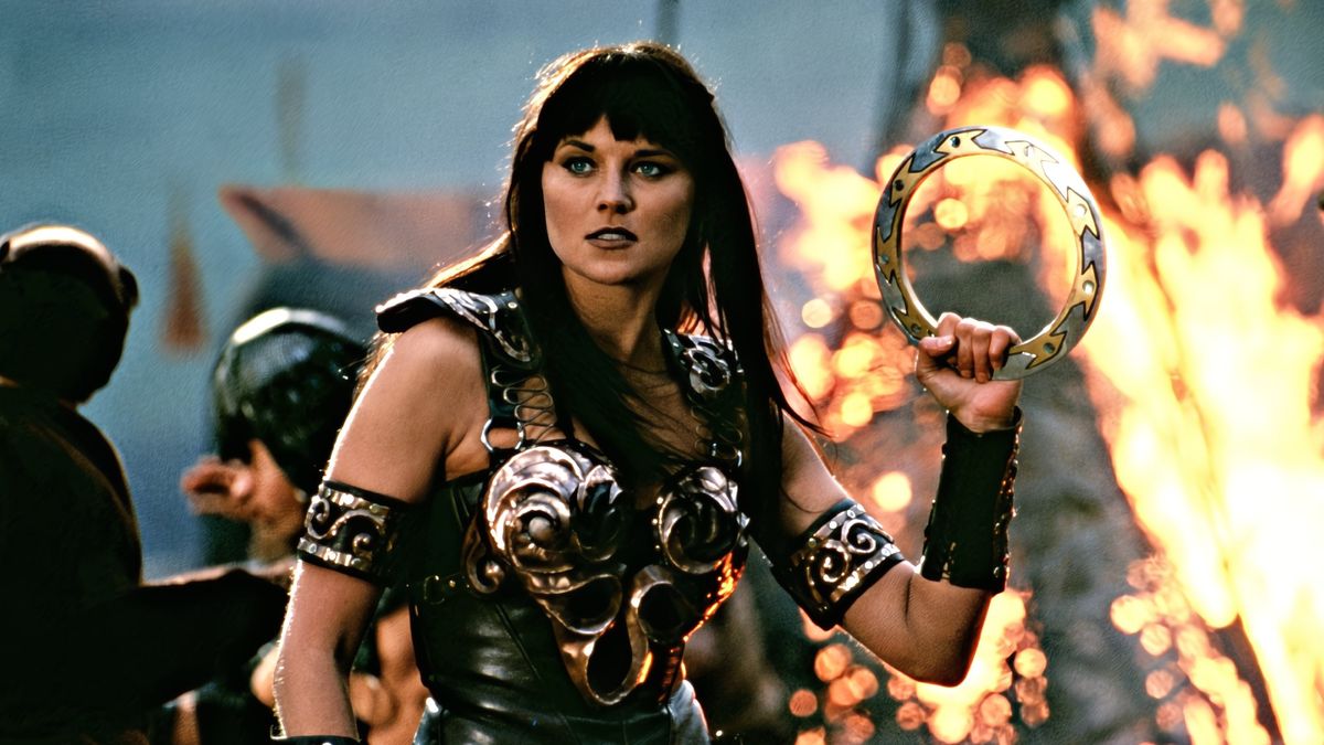 Lucy Lawless in Xena: Warrior Princess