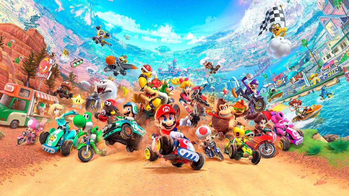 Mario Kart World keyart image