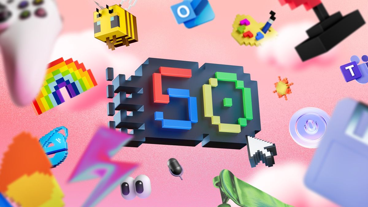 Microsoft 50th anniversary