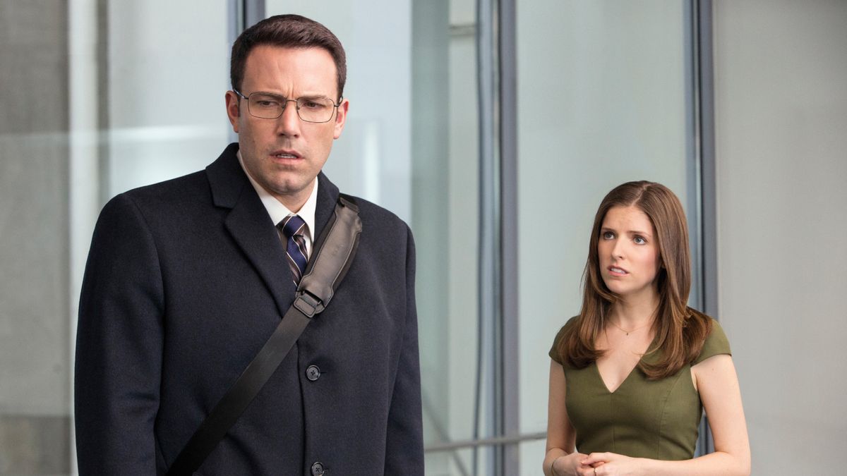Ben Affleck and Anna Kendrick (L-R) in a scene from "The Accountant"