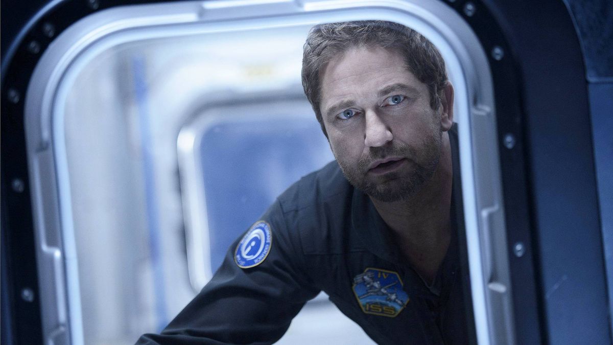 Gerard Butler as Jake Lawson in "Geostorm" movie (2017)
