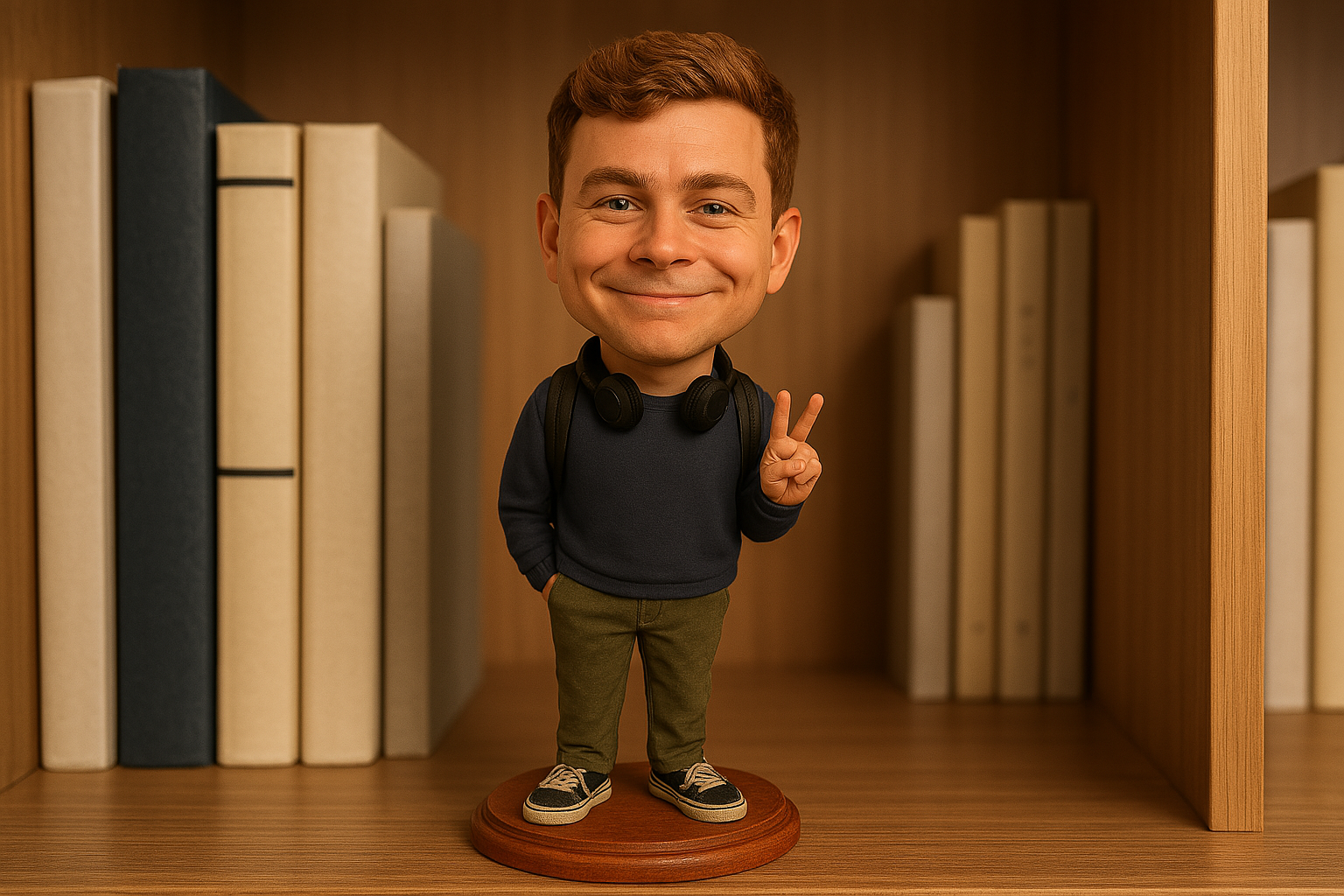 A bobblehead