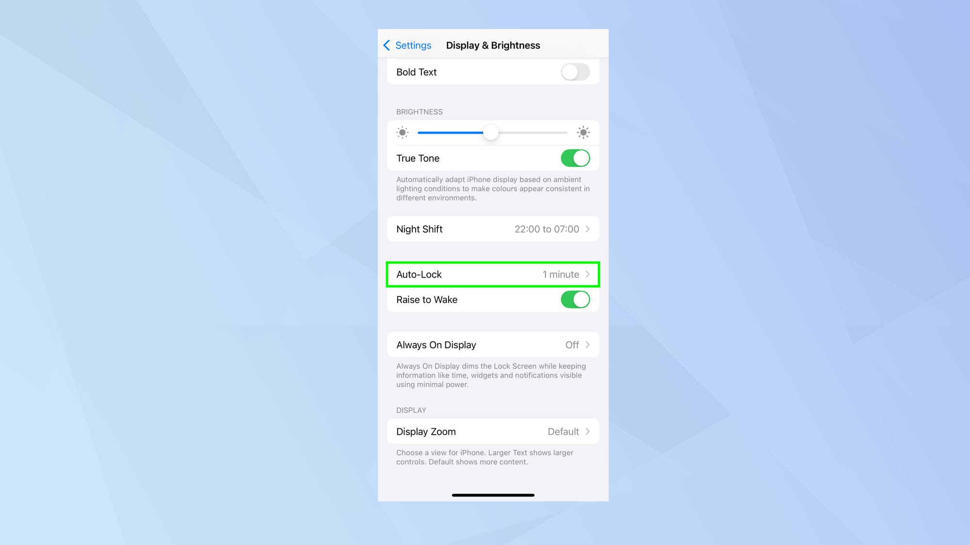 כיצד להרחיב את זמן נעילת המסך שלך באייפון