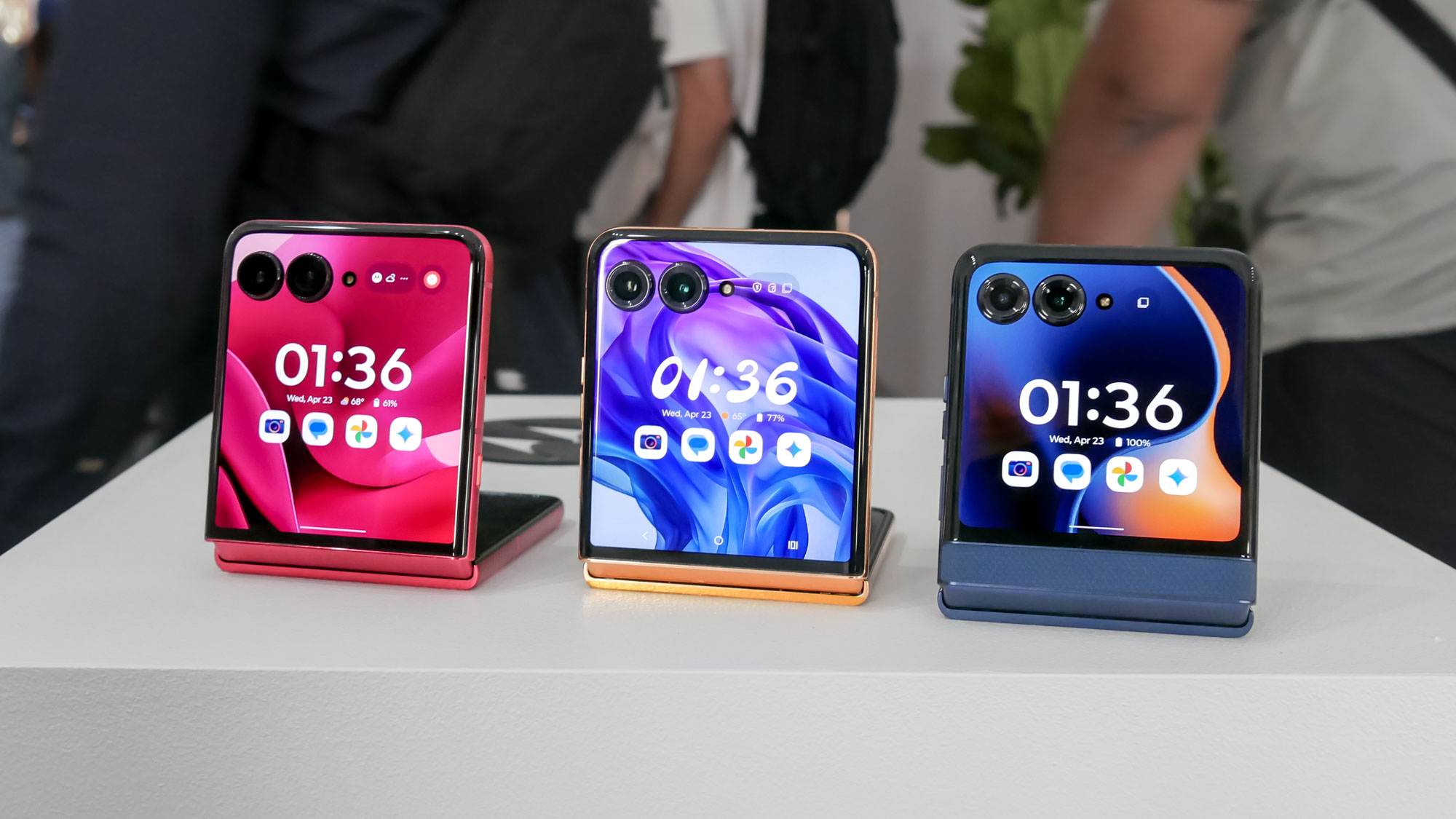 Motorola Razr 2025 series hands-on.