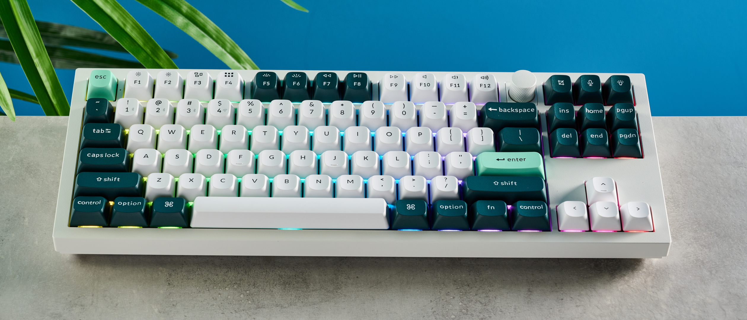 A Keychron Q3 HE magnetic keyboard