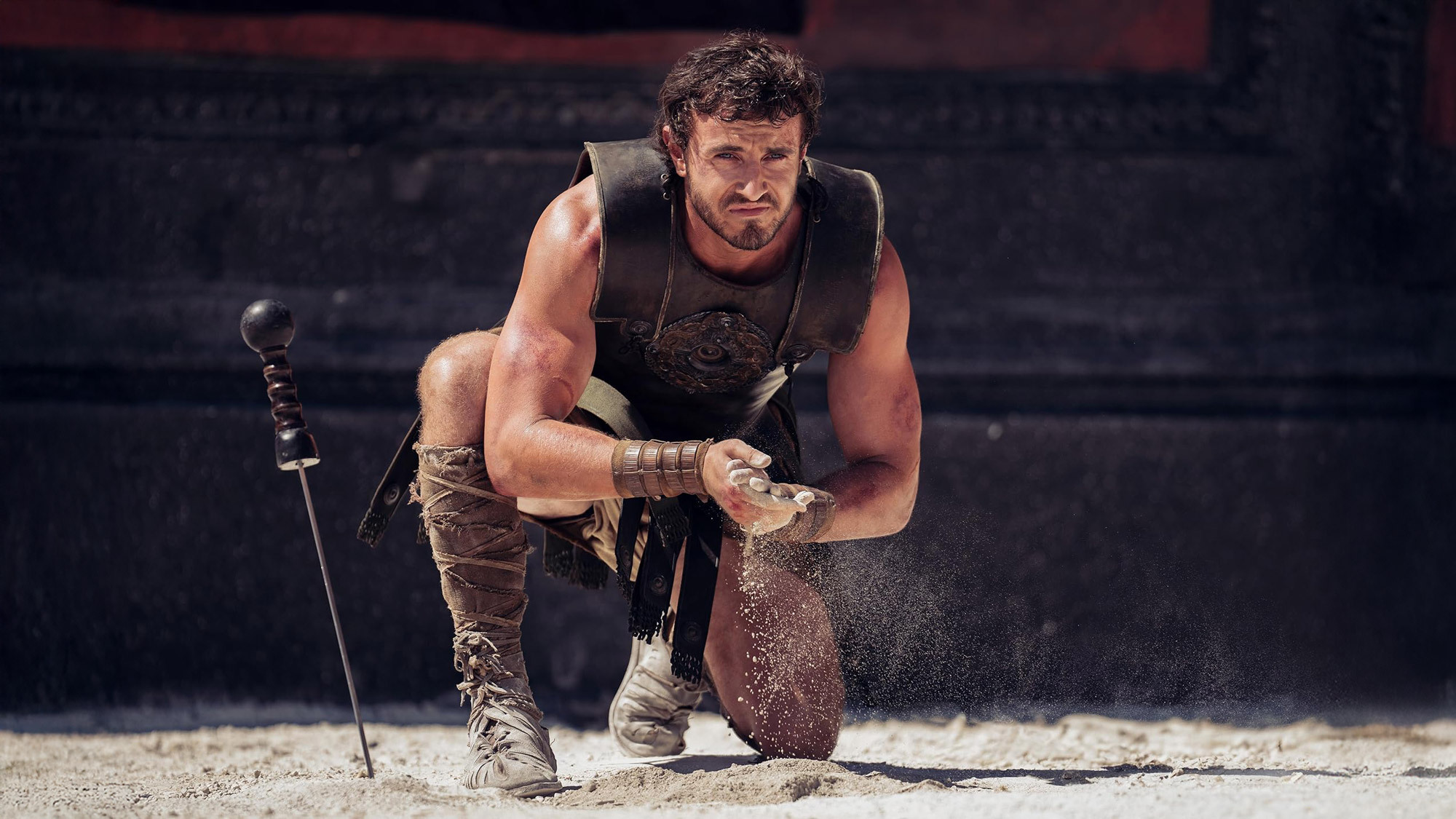 Paul Mescal as Lucius in Gladiator 2