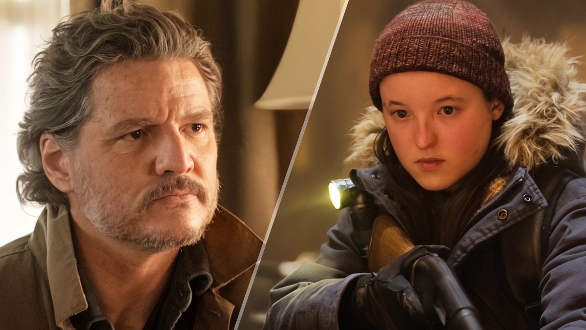 Pedro Pascal as Joel; Bella Ramsey as Ellie in The Last of Us season 2