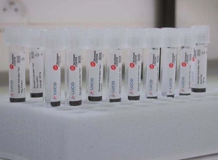 מדעי החיים של בקמן קולטר משיקים מבחן הפעלה של הבסופיל הבטוח יותר מהדור הבא לשיפור, זורץ מחקר אלרגיה