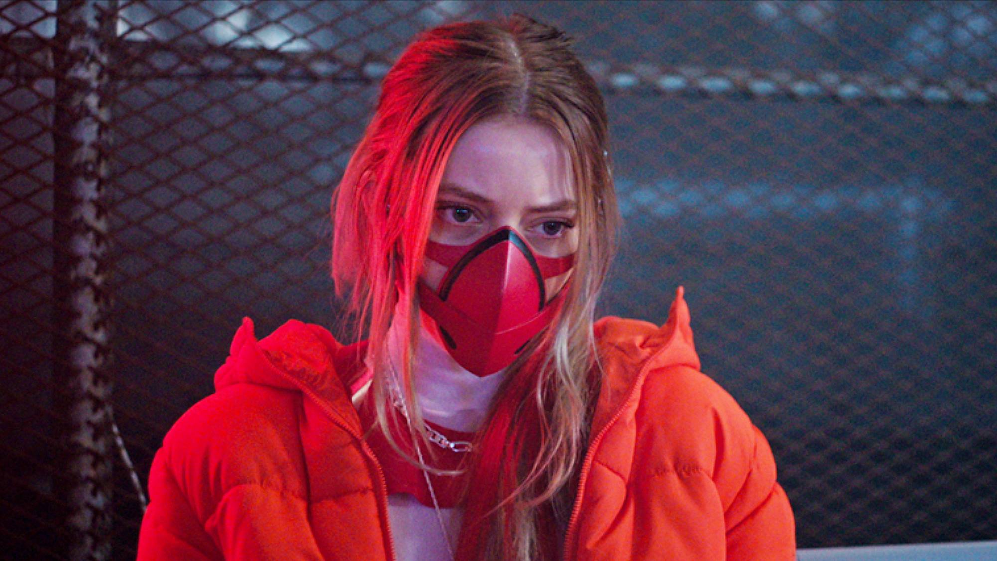 Grace Van Dien as Ella in "The Fix" movie (2024)