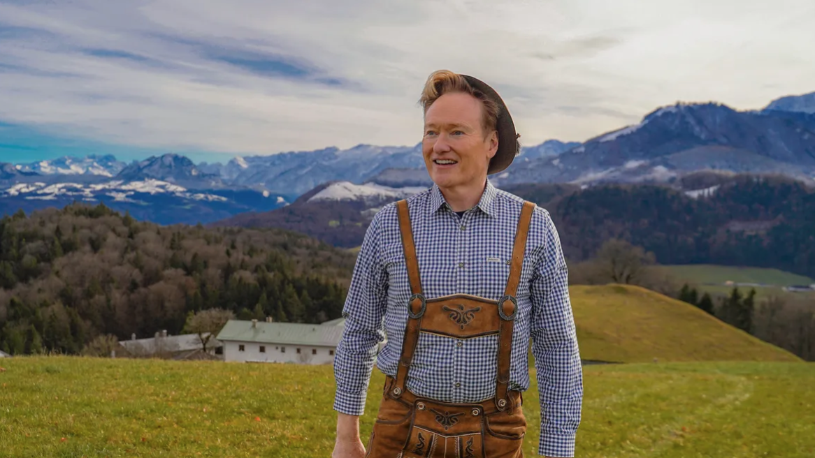 "Conan O'Brien Must Go" season 2 sees eponymous host wearing lederhosen in Austria
