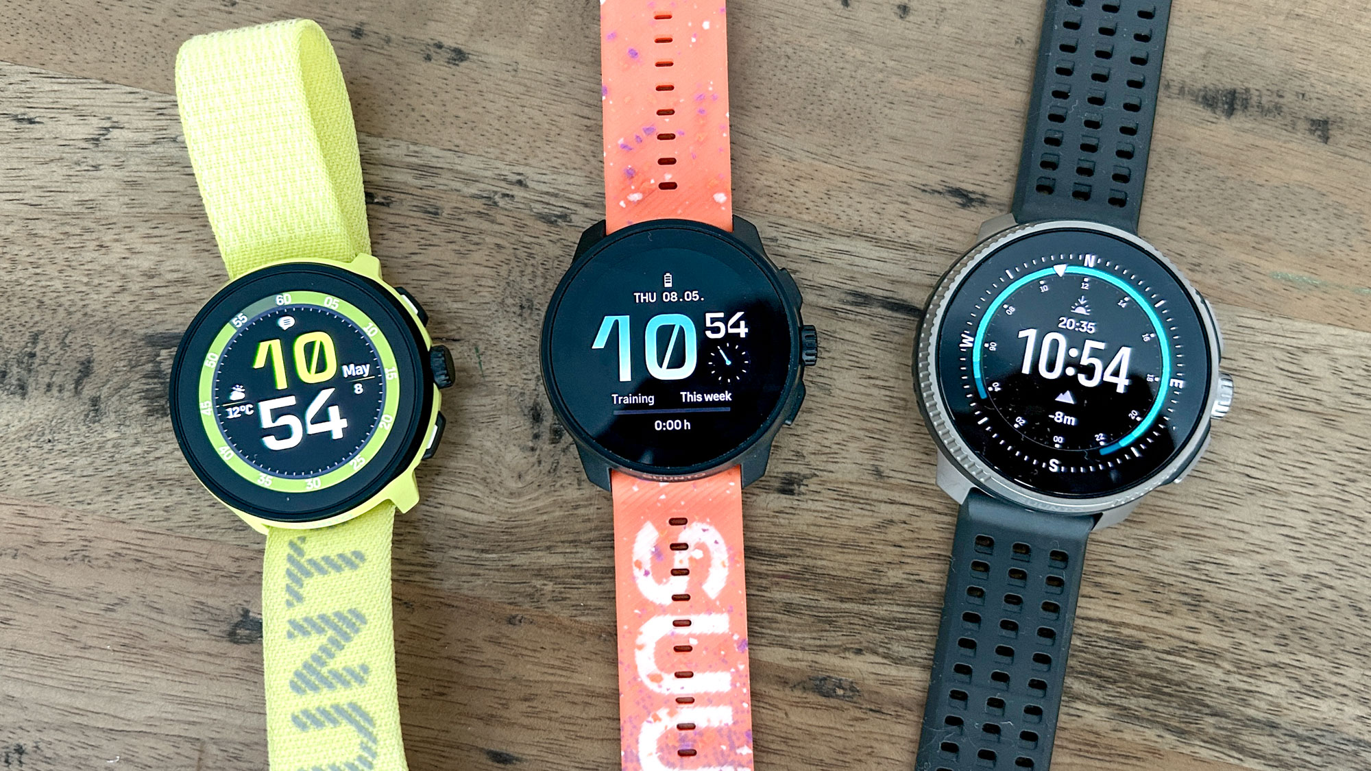 Suunto Run, Suunto Race S ו- Suunto Sports Sports Sports