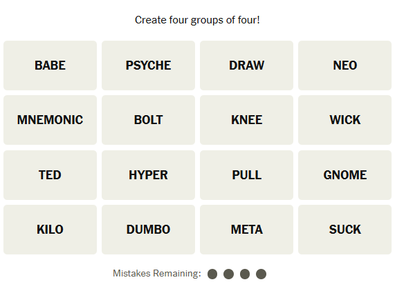 חיבורי הניו יורק טיימס ב -14 במאי 2025