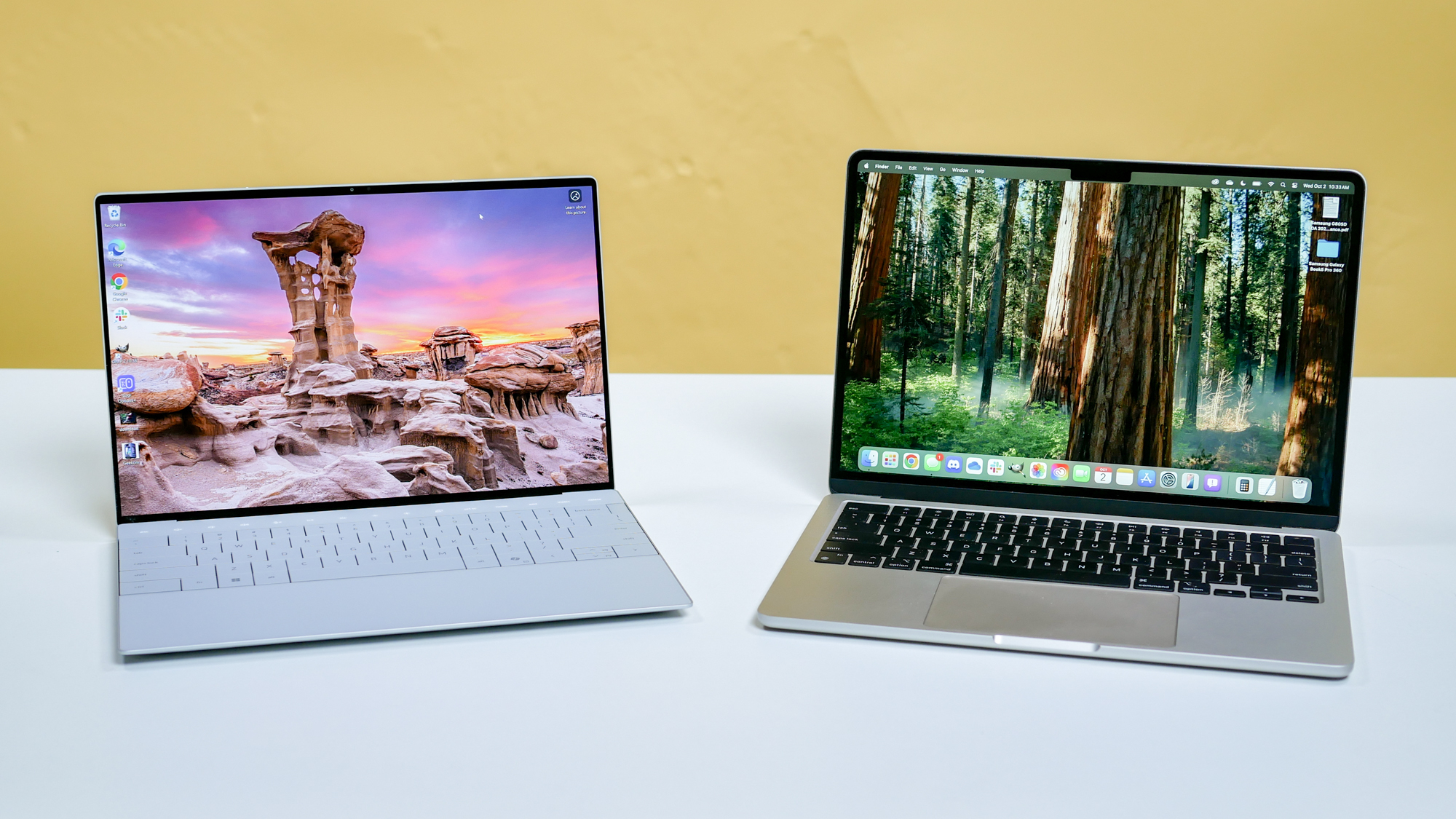 Dell XPS 13 לעומת MacBook Air M3