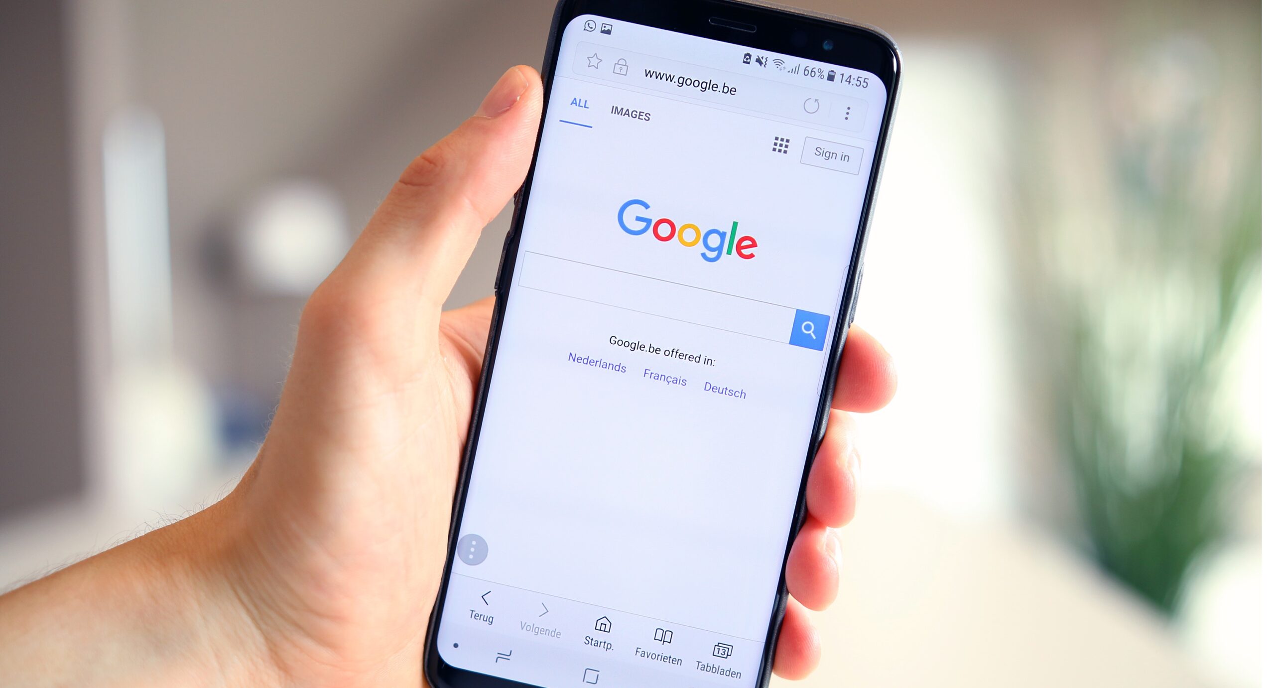 Google Search on Android phone