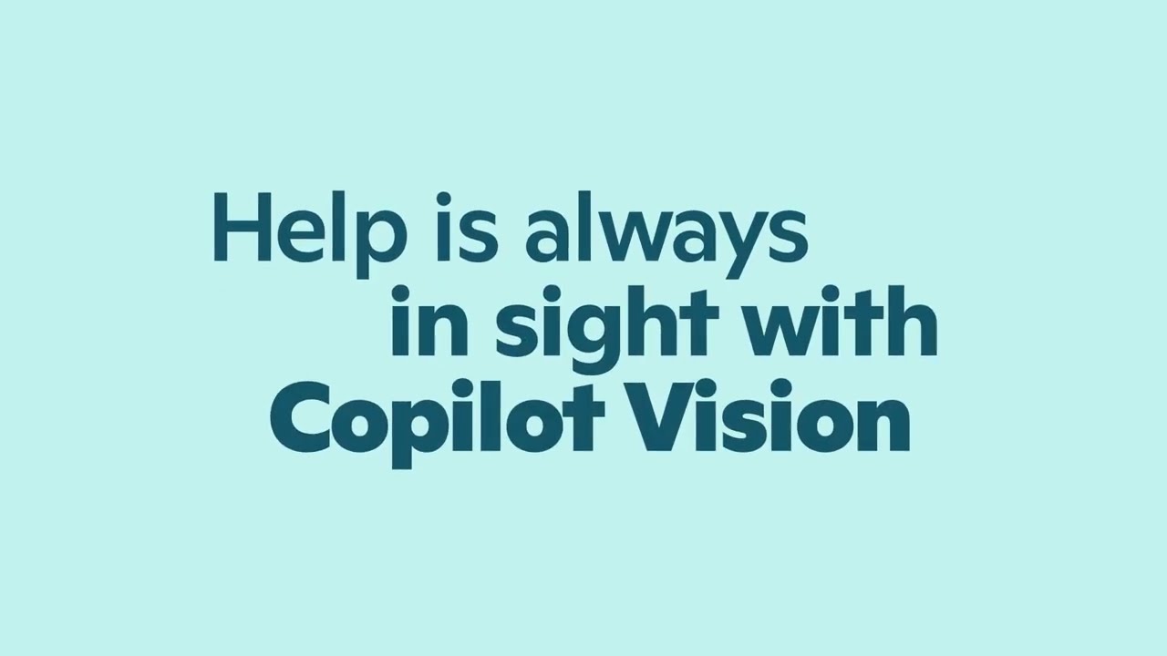 חזון Copilot ב- Windows | Microsoft Copilot - YouTube