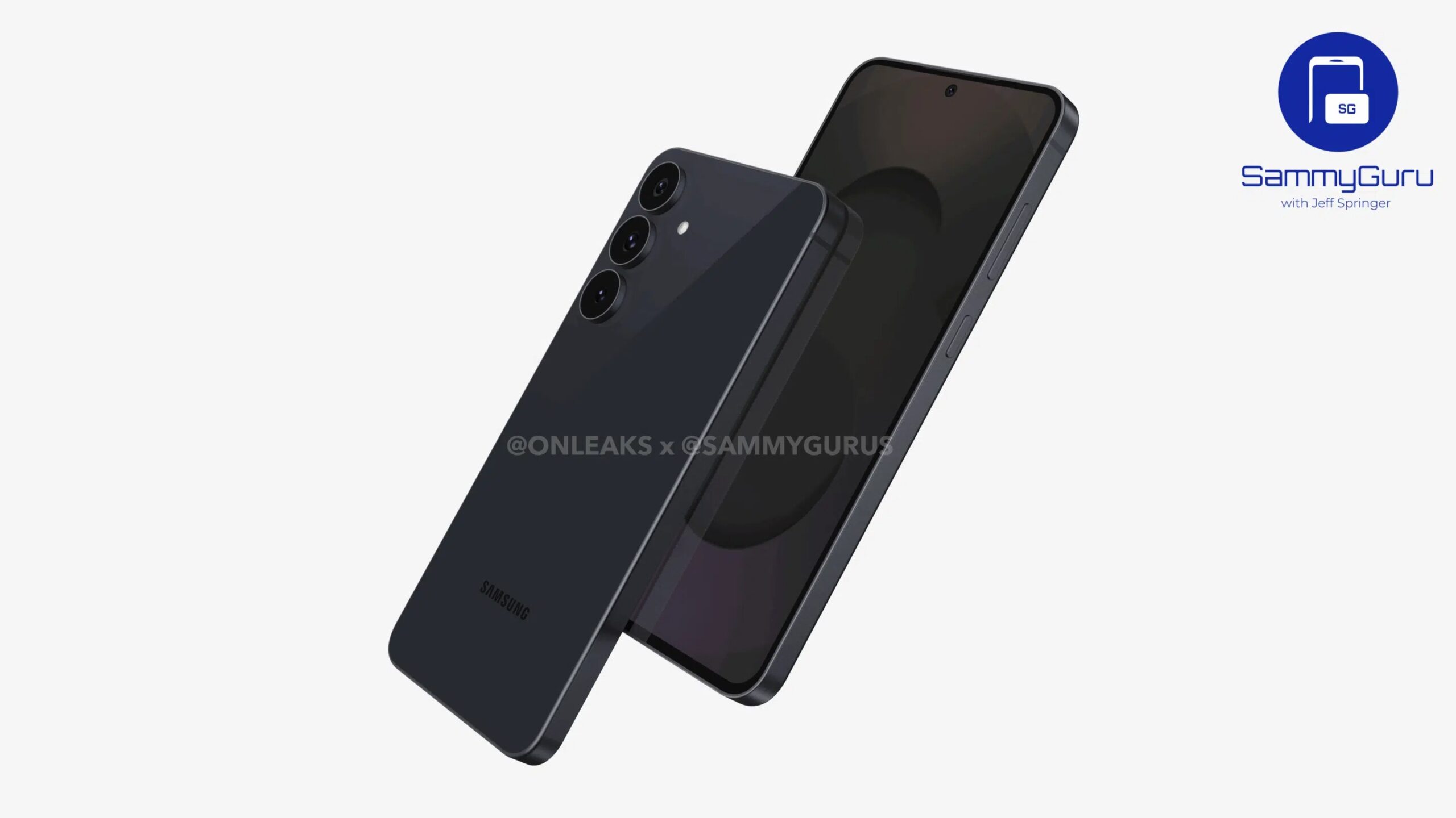Leaked renders of the Samsung Galaxy S25 FE