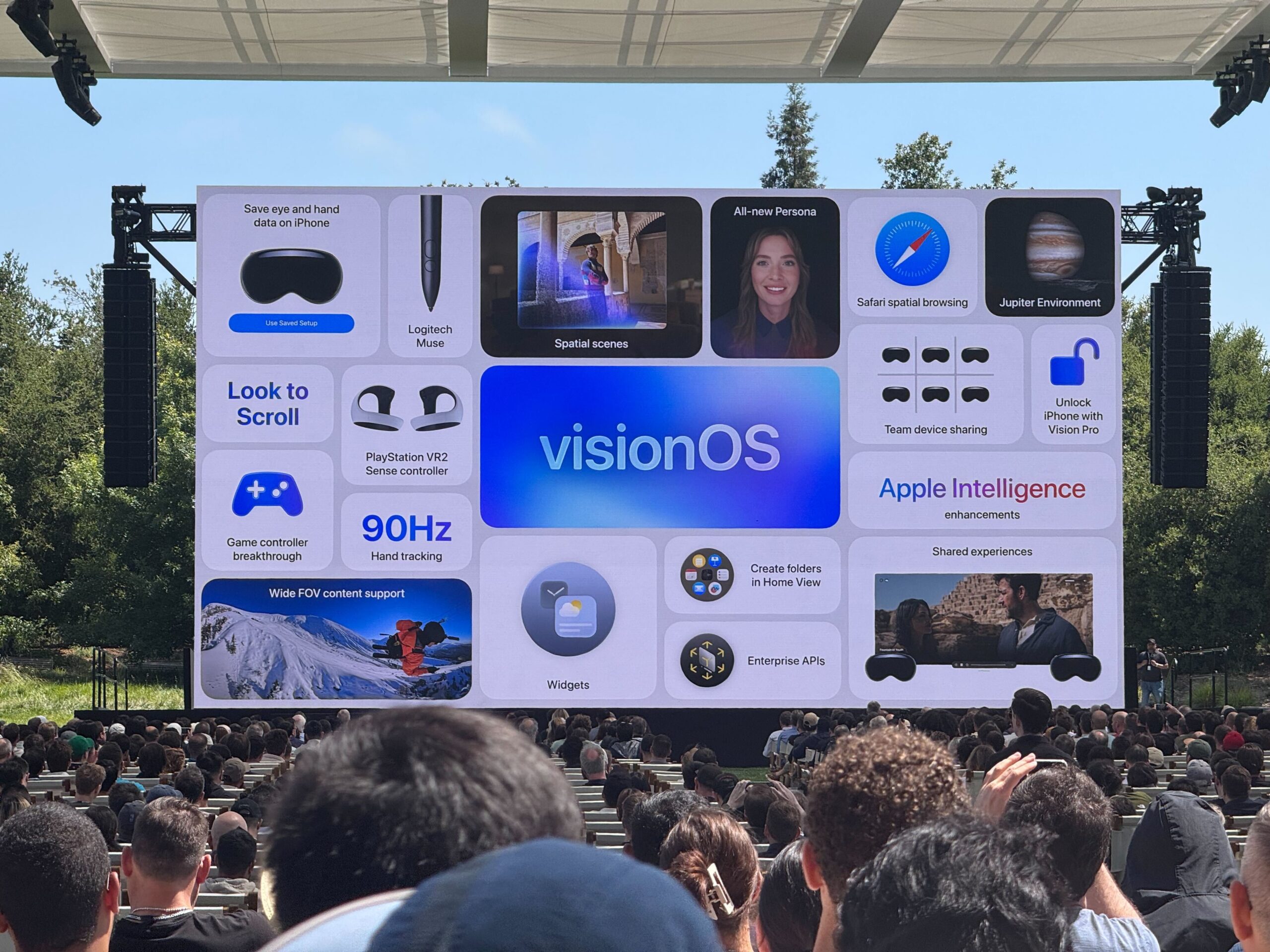 visionOS 26 announcement at WWDC 2025
