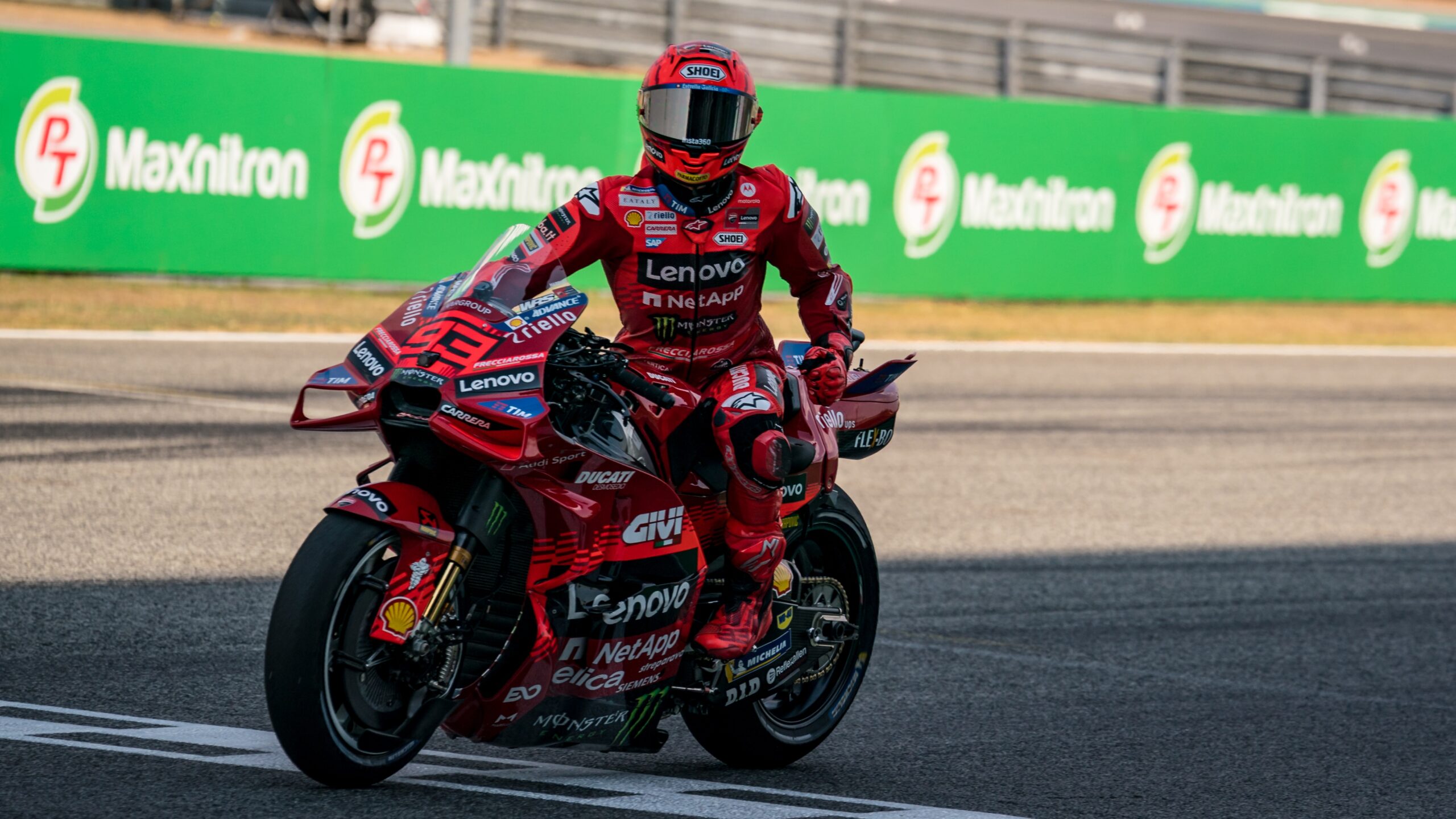 Marc Marquez at the Grand Prix of Thailand in Moto GP