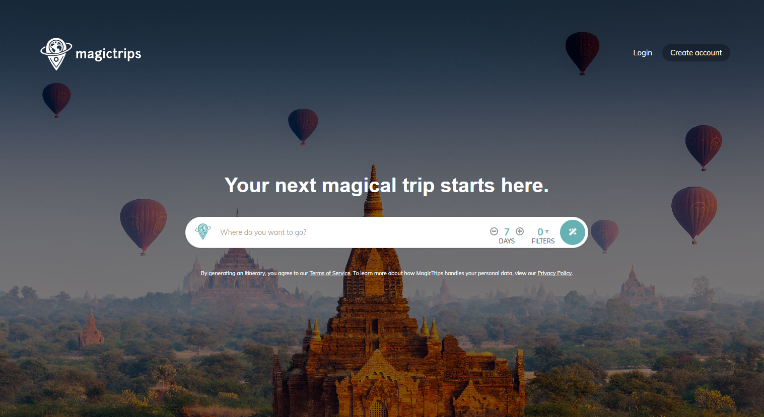 דף הבית של Trips Trips